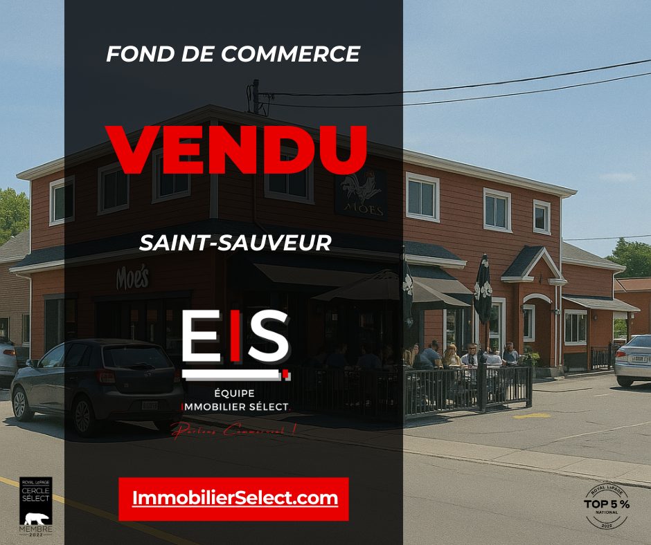 Restaurant à vendre – St-Sauveur — photo 1